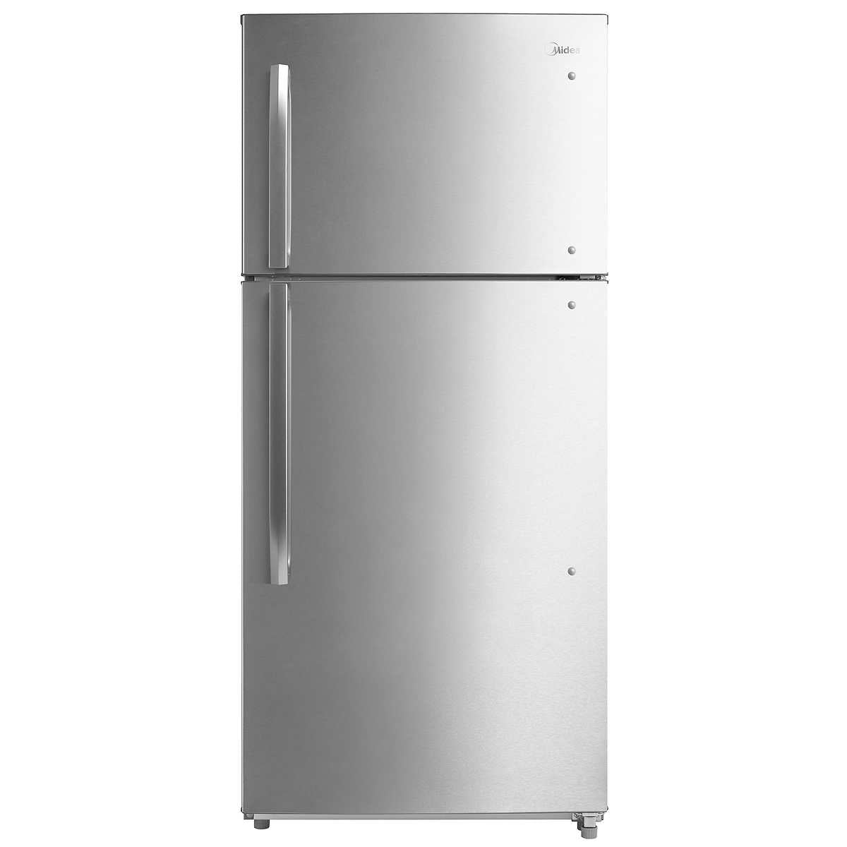 Midea 30 in. 18 cu. ft. Stainless Steel Top Mount Refrigerator