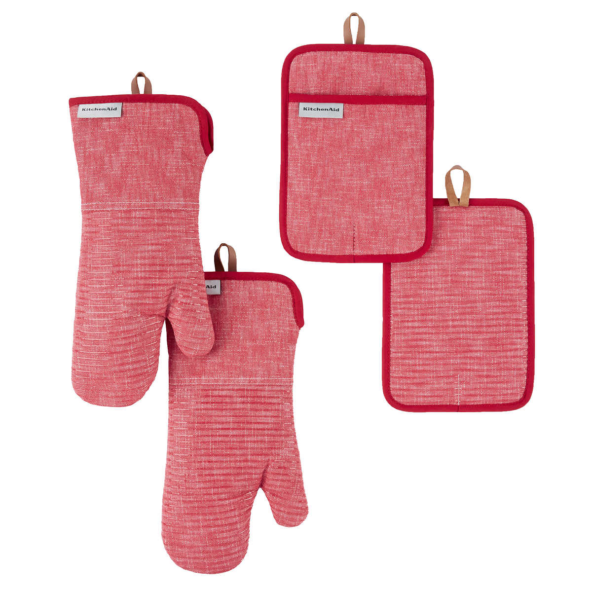 KitchenAid 4-piece Oven Mitt and Potholder Set