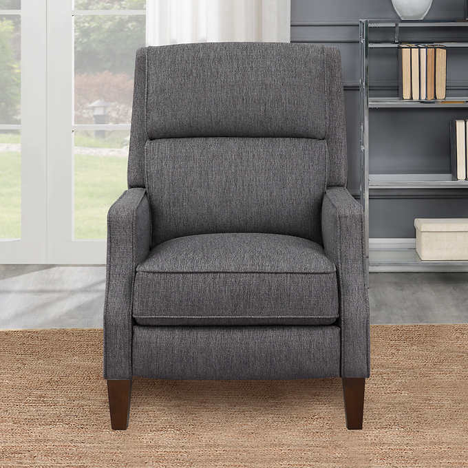 SYNERGY HOME FABRIC PUSHBACK RECLINER Used