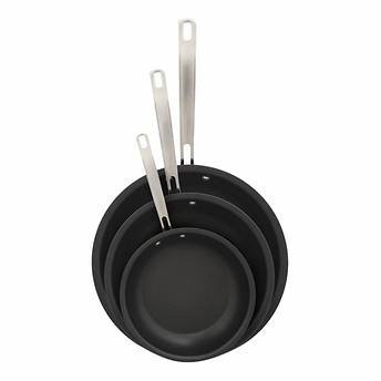 Kirkland Signature Hard Anodized Skillets, 3-piece