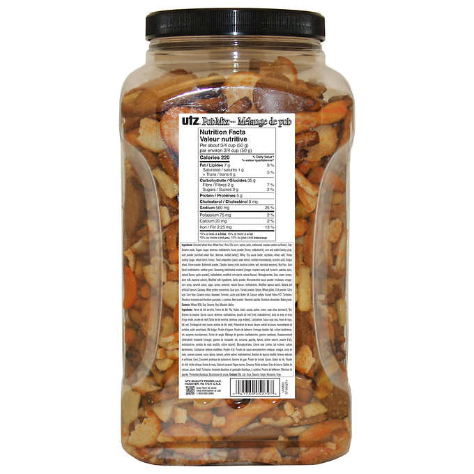 Utz Pub Mix 1.25 kg (2.74 lb