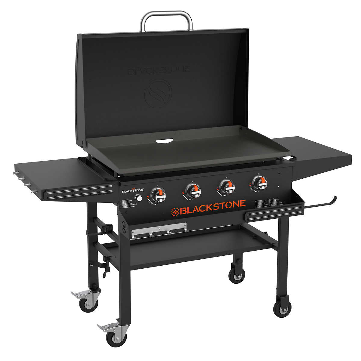 Blackstone 4 Burner 36'' Gas Griddle (small plastic piece broken and a little rust)