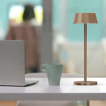 Dawnrise Rechargeable LED Table Lamp with Touch Switch, 2-pack