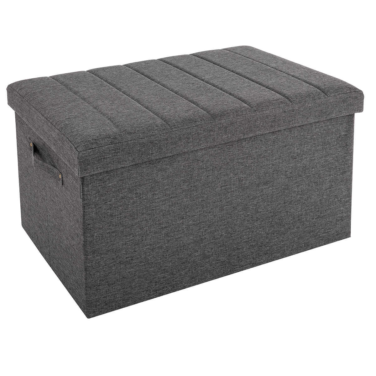 Seville Classics Foldable Trunk Ottoman