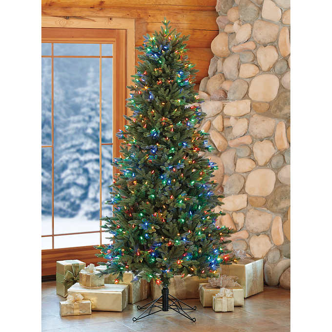 6.5 ft Pre-Lit Aspen EZ Connect Artificial Christmas Tree