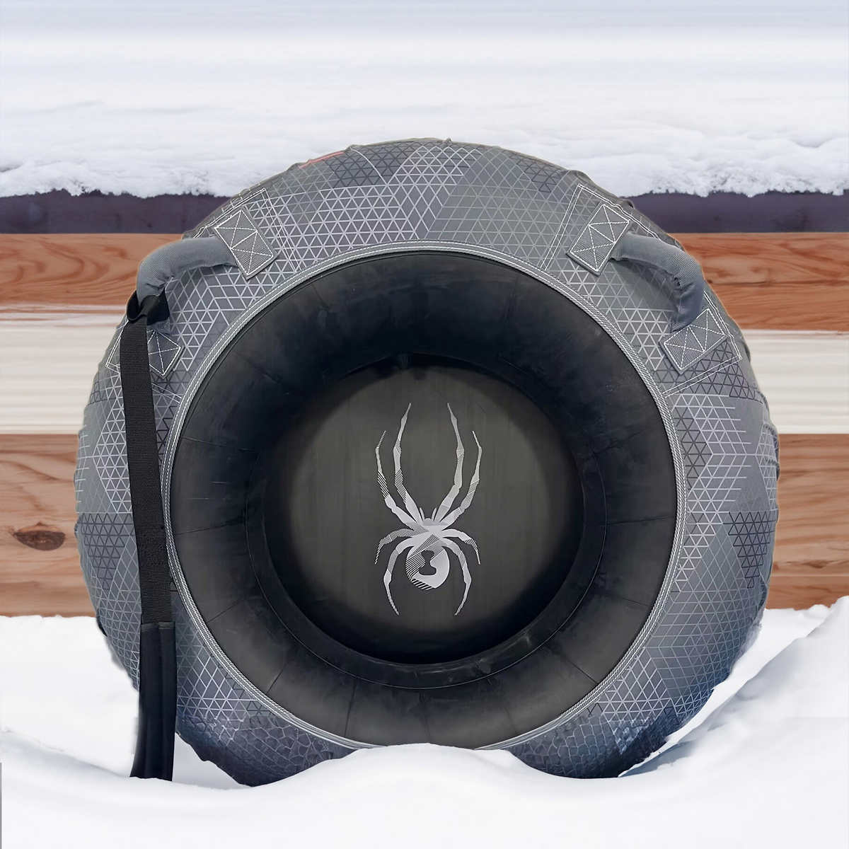 Spyder RUSH Inflated Rubber Snow Tube, 104.5 cm