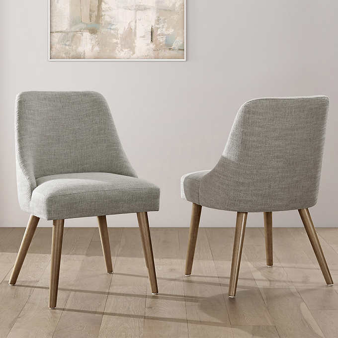 HUXTON BROWN CHAIR 2 PACK