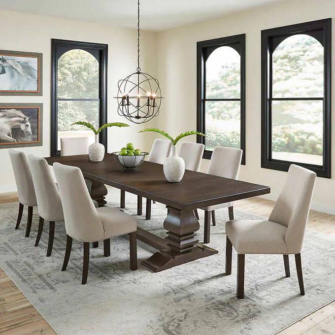 Erma 9-piece Dining Room Set