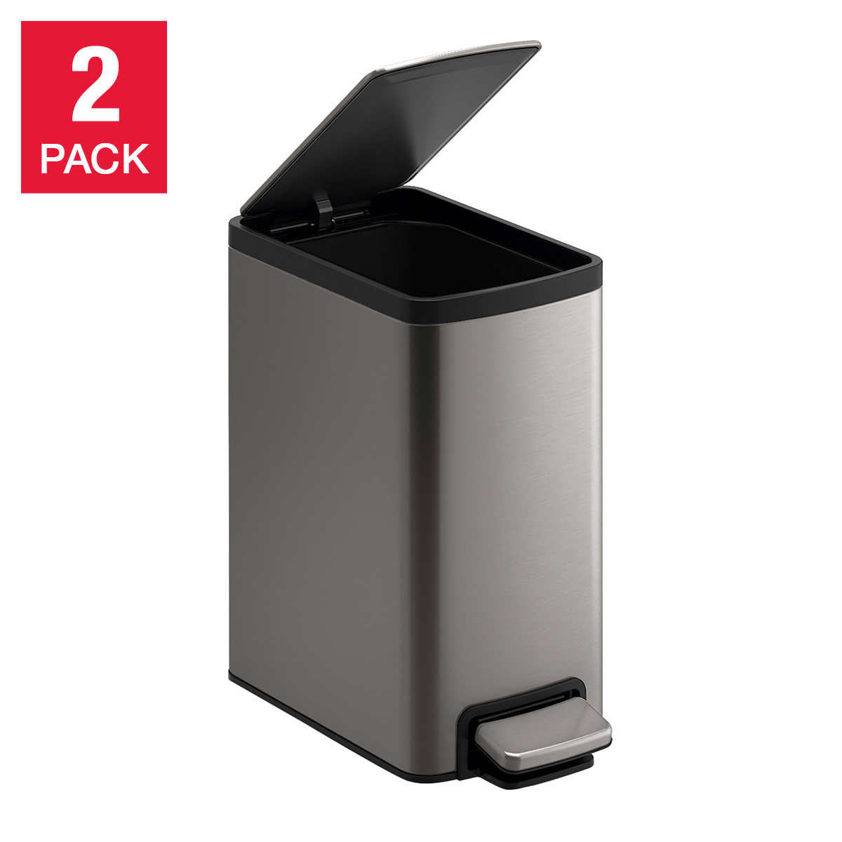 Kohler 6L Stainless Steel Step Trash Can