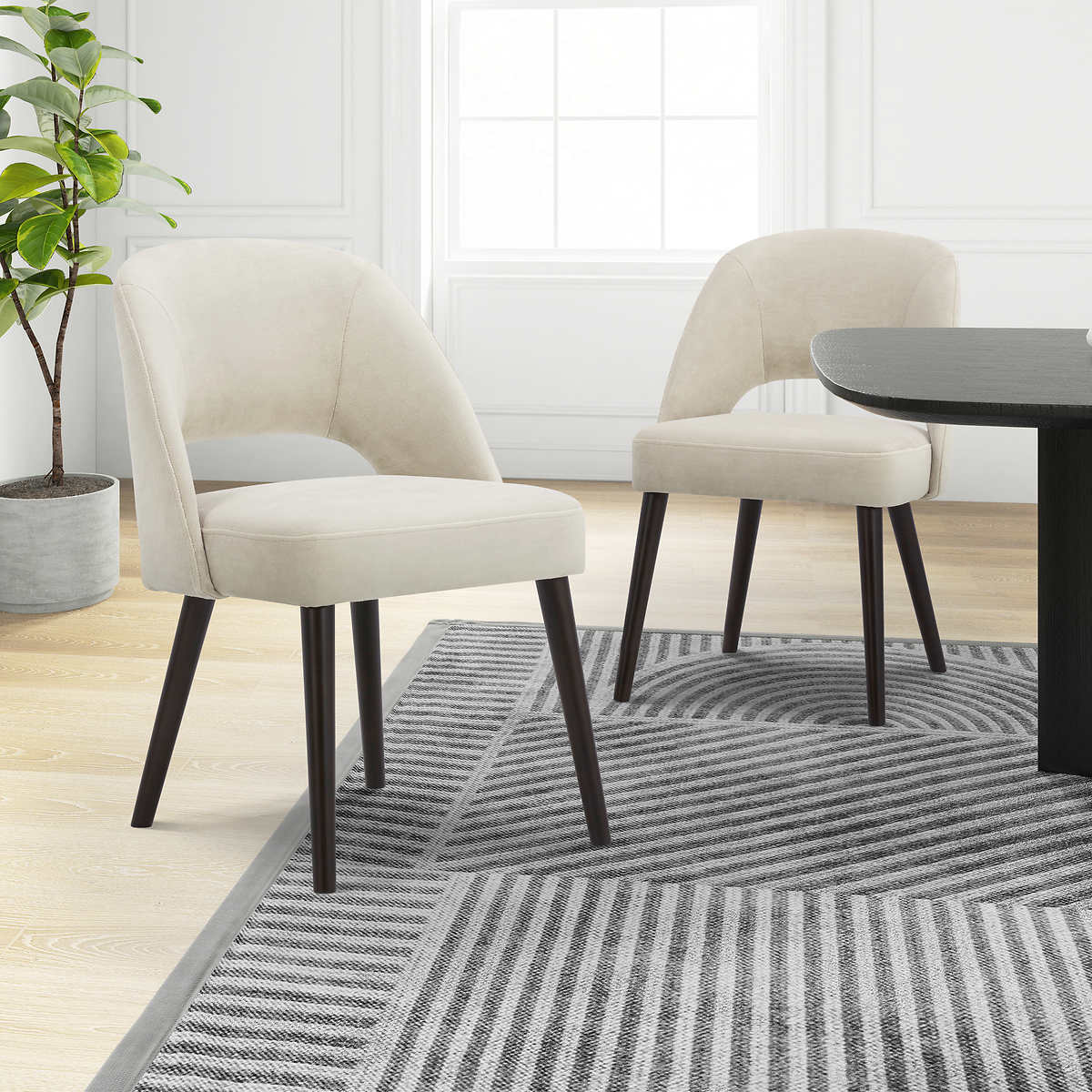 Gilman Creek Kobe Fabric Dining Chair, 2-pack