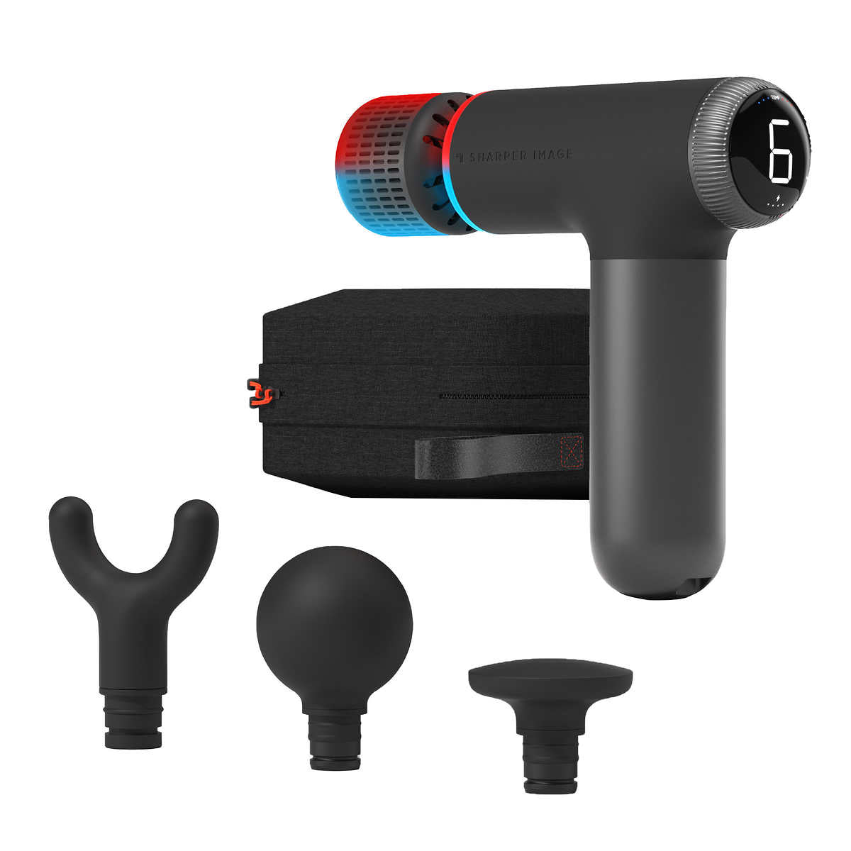 SHARPER IMAGE HOT & COLD PERCUSSION “PRO MASSAGE, DEVICE