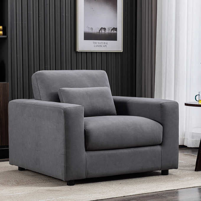 ACCENT CHAIR GREY