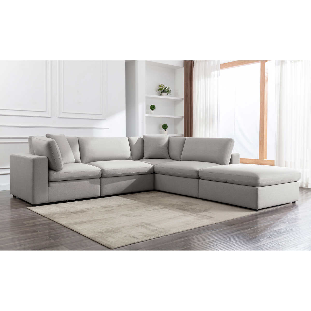 FABRIC LOUNGE SECTIONAL