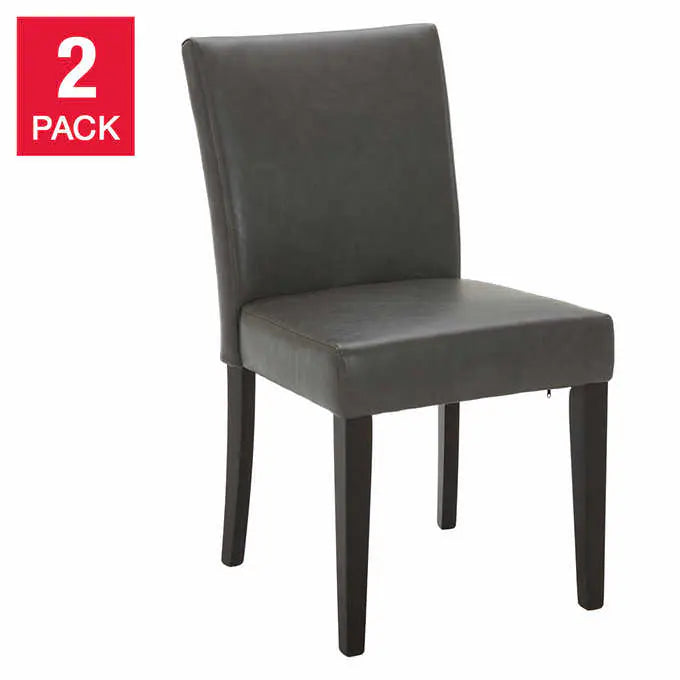 Emmett Grey Chair 2-pack