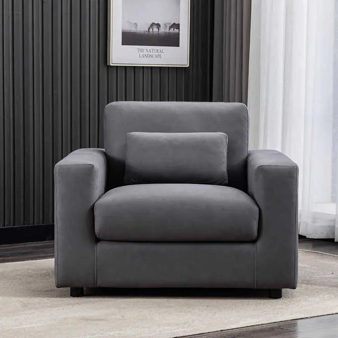 ACCENT CHAIR GREY
