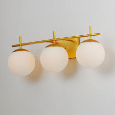 MAXIM LOLLI 3 LED VANITY LIGHT SATIN BRASS