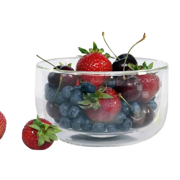 Henckels Double-Wall Glass Bowl Set, 6-Piece