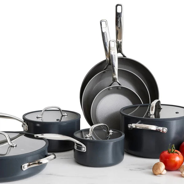 GreenPan Eras Ceramic Non-Stick 11-piece Cookware Set