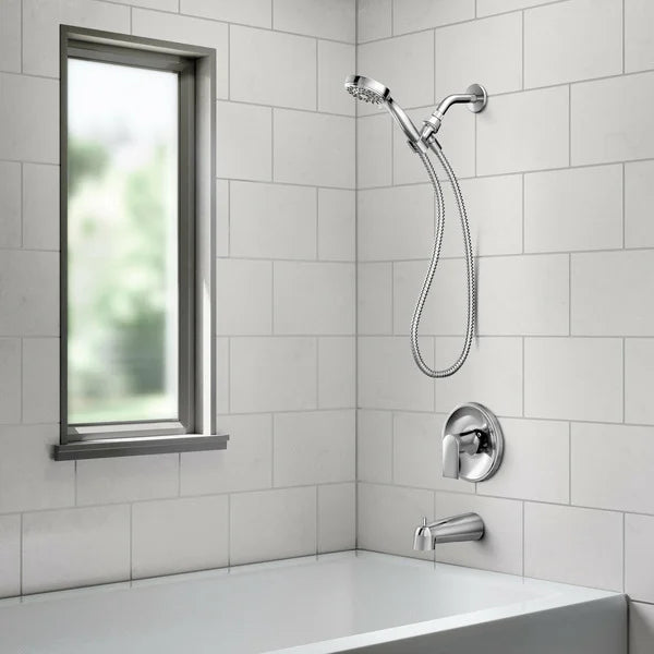 Moen Nohr Single Handle Tub & Shower Valve With Hand Shower