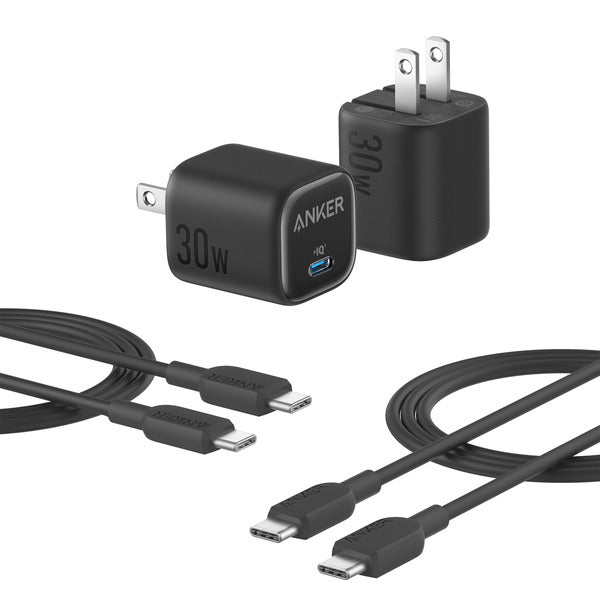 Anker 30W Charger With USB-C - USB-C Cable