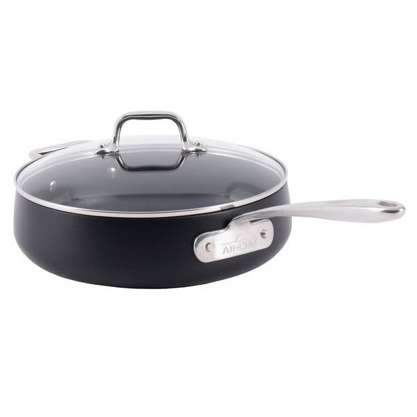 All-Clad HA1 Hard Anodized Nonstick Saute Pan With Lid