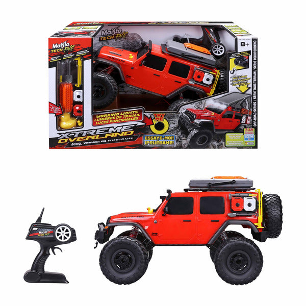 7.4V Remote Control Jeep Overlander - Red