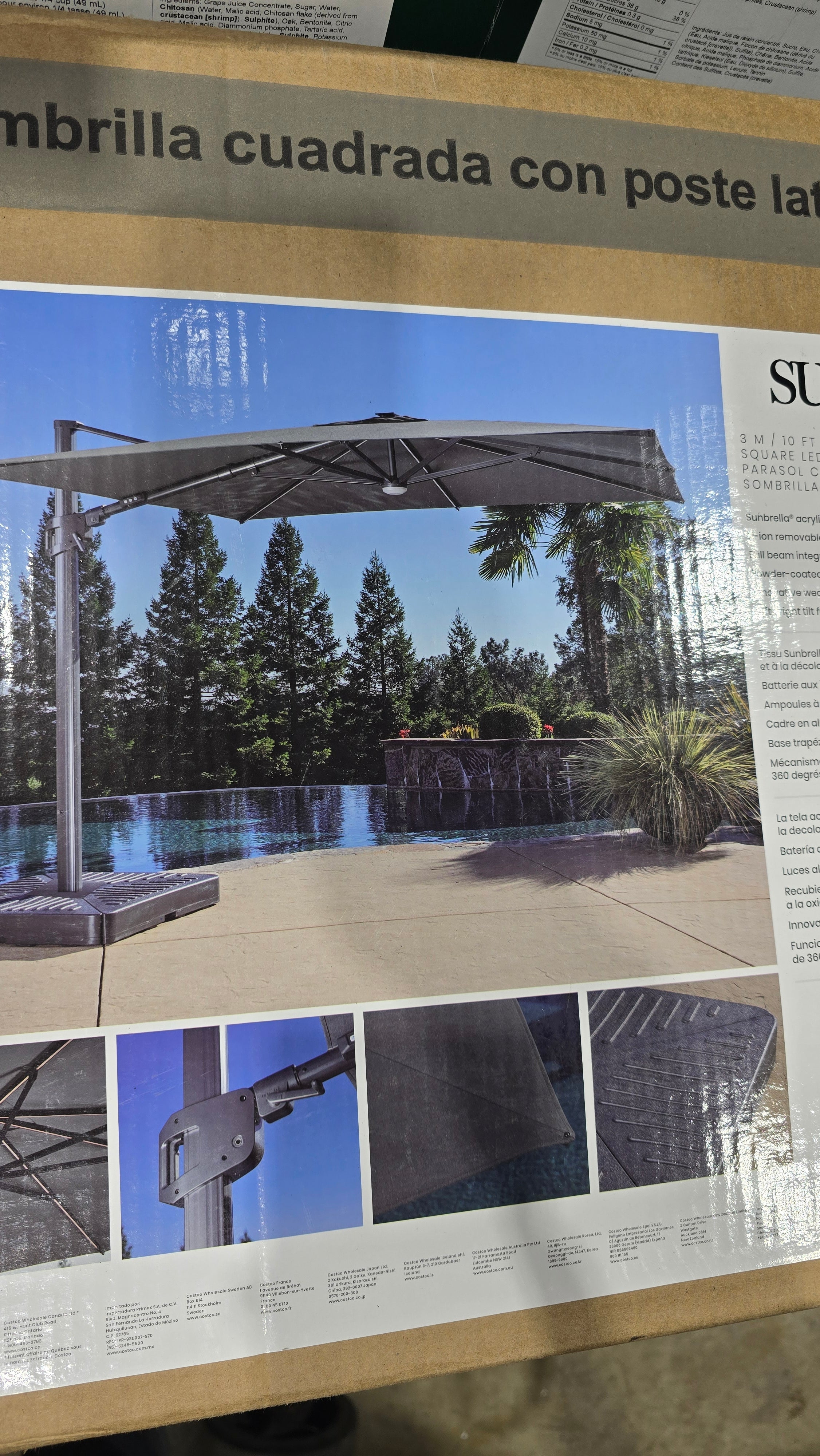 10FT CANTILEVER UMBRELLA