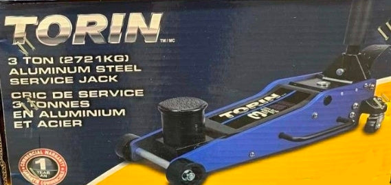TORIN HYBRID JACK 3 TON LOW Profile, Aluminum & Steel