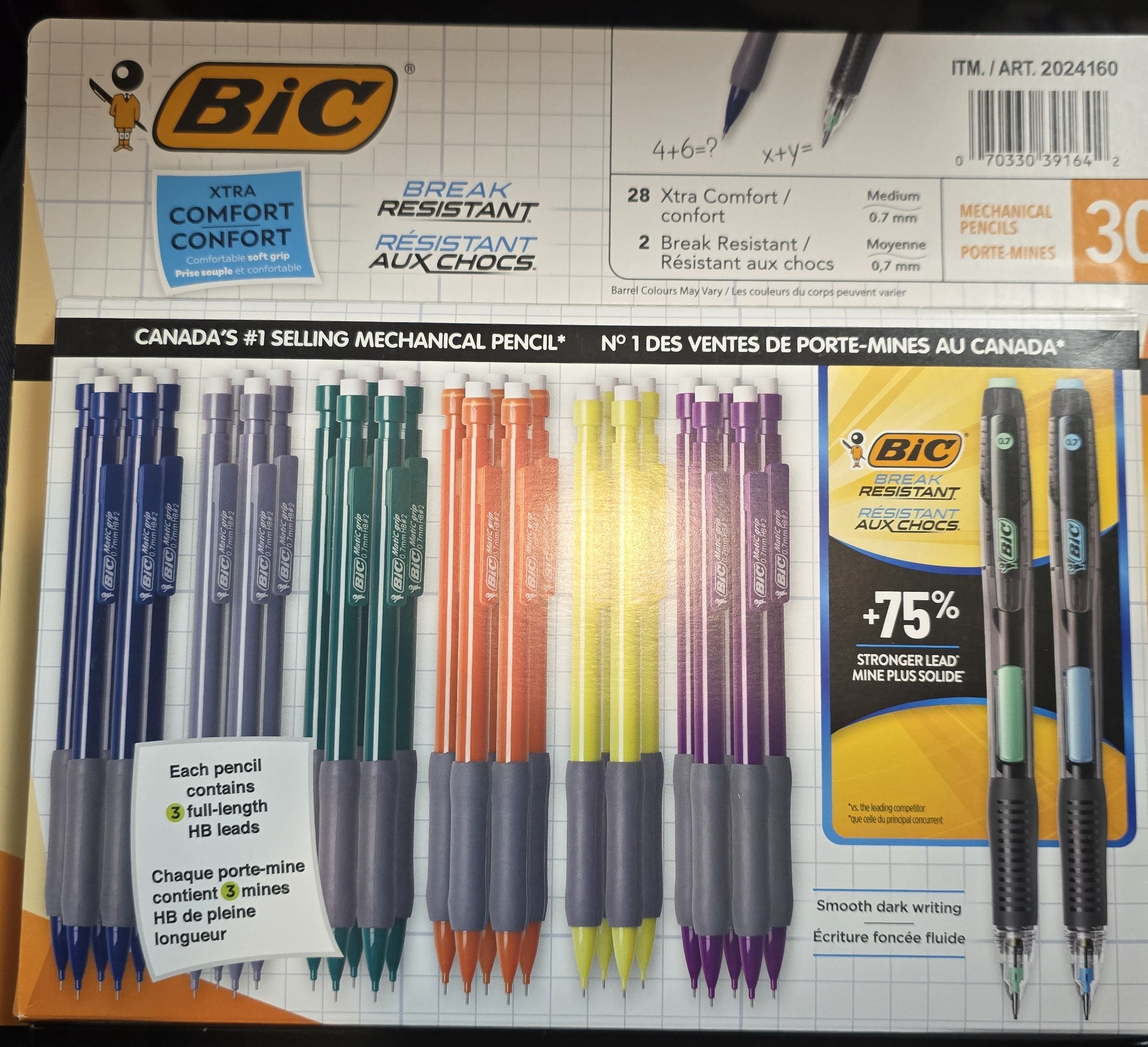 BIC MECH PENCIL 30PK