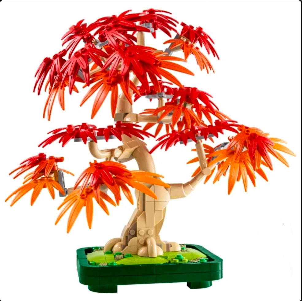LEGO Botanicals Japanese Red Maple Bonsai Tree 10348