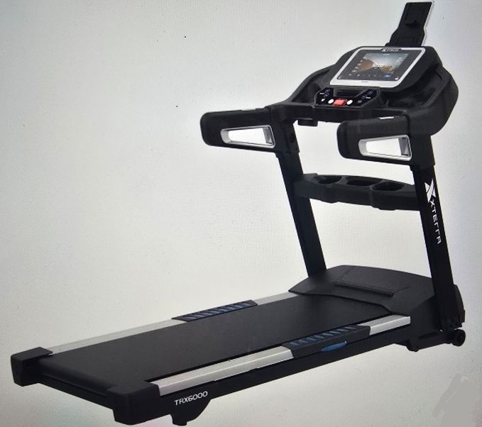 Xterra TRX6000 3.75HP Light Commercial Non-Folding Treadmill with Touchscreen, no box