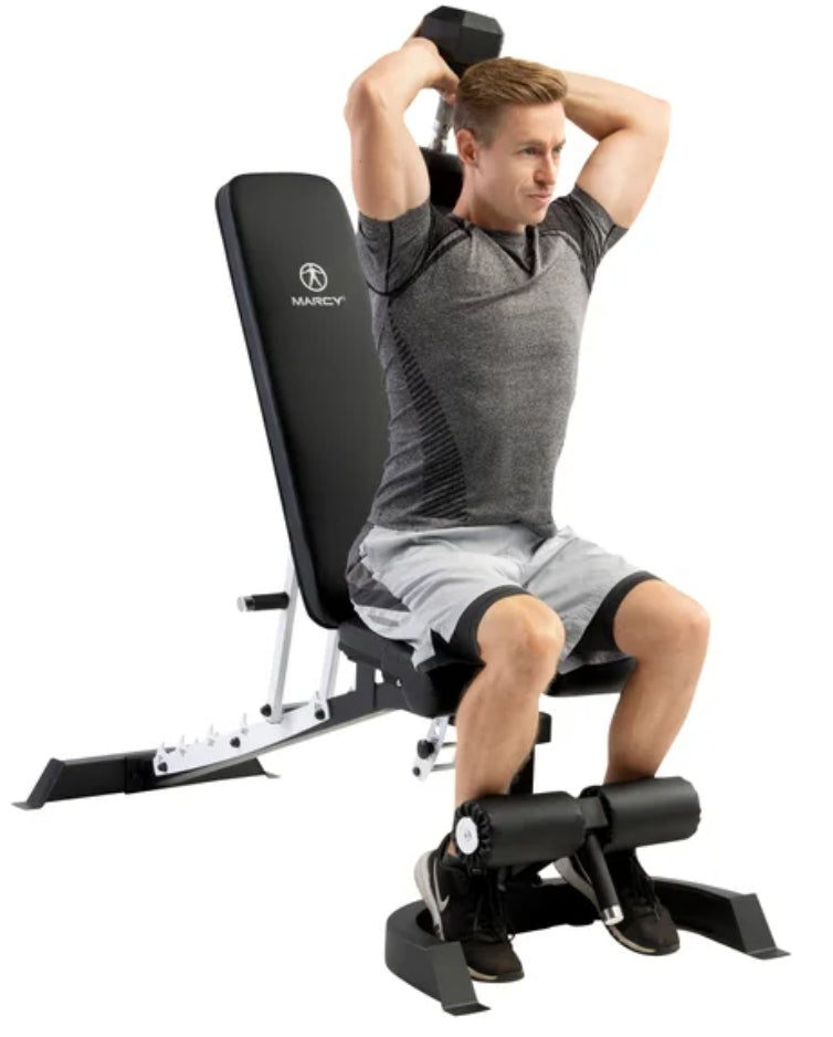Marcy Utility Bench with Arm Curl