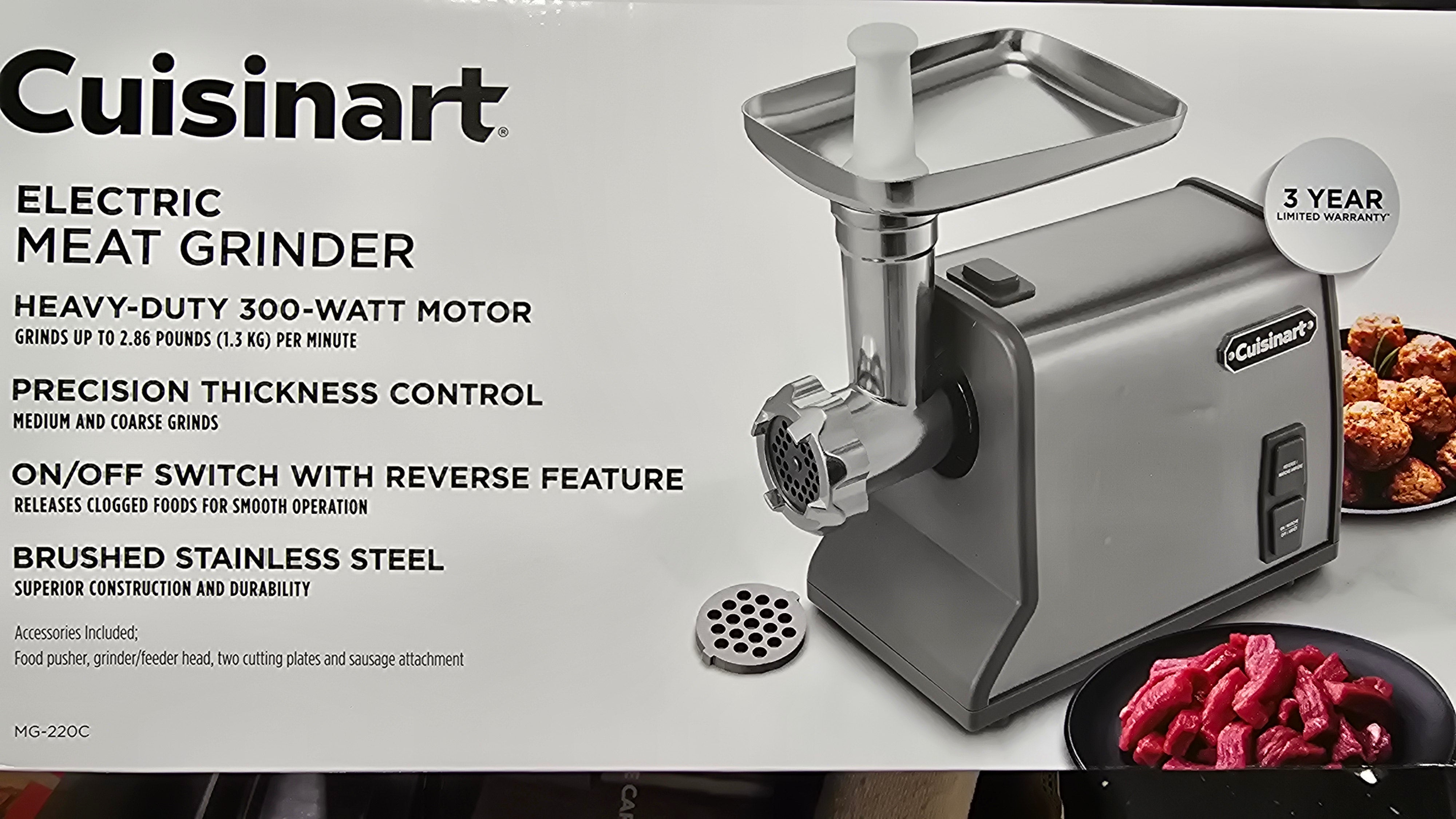 CUISINART PROFESSIONAL MEAT GRINDER