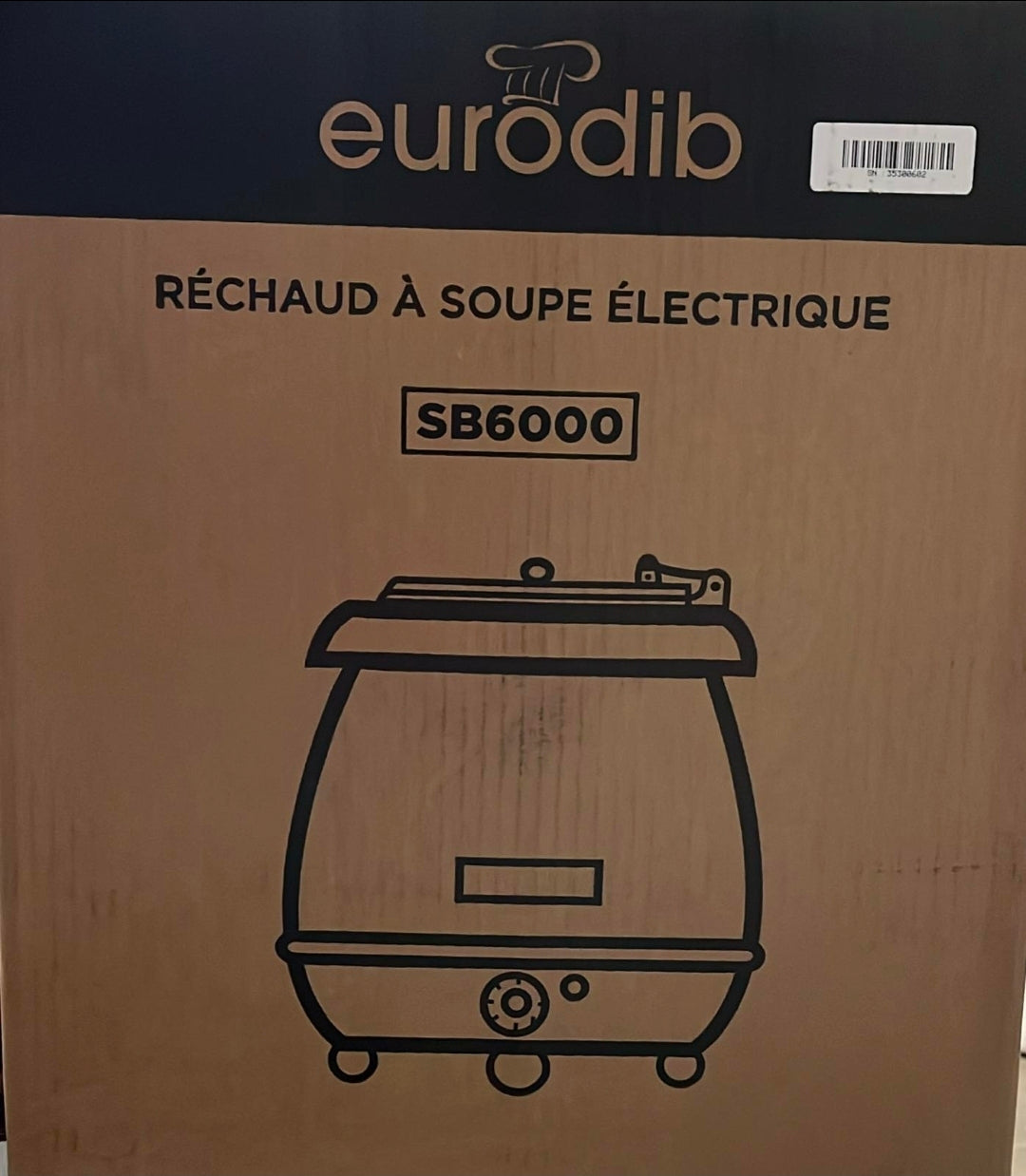 Eurodib Soup Kettle 10L (2 Gal)