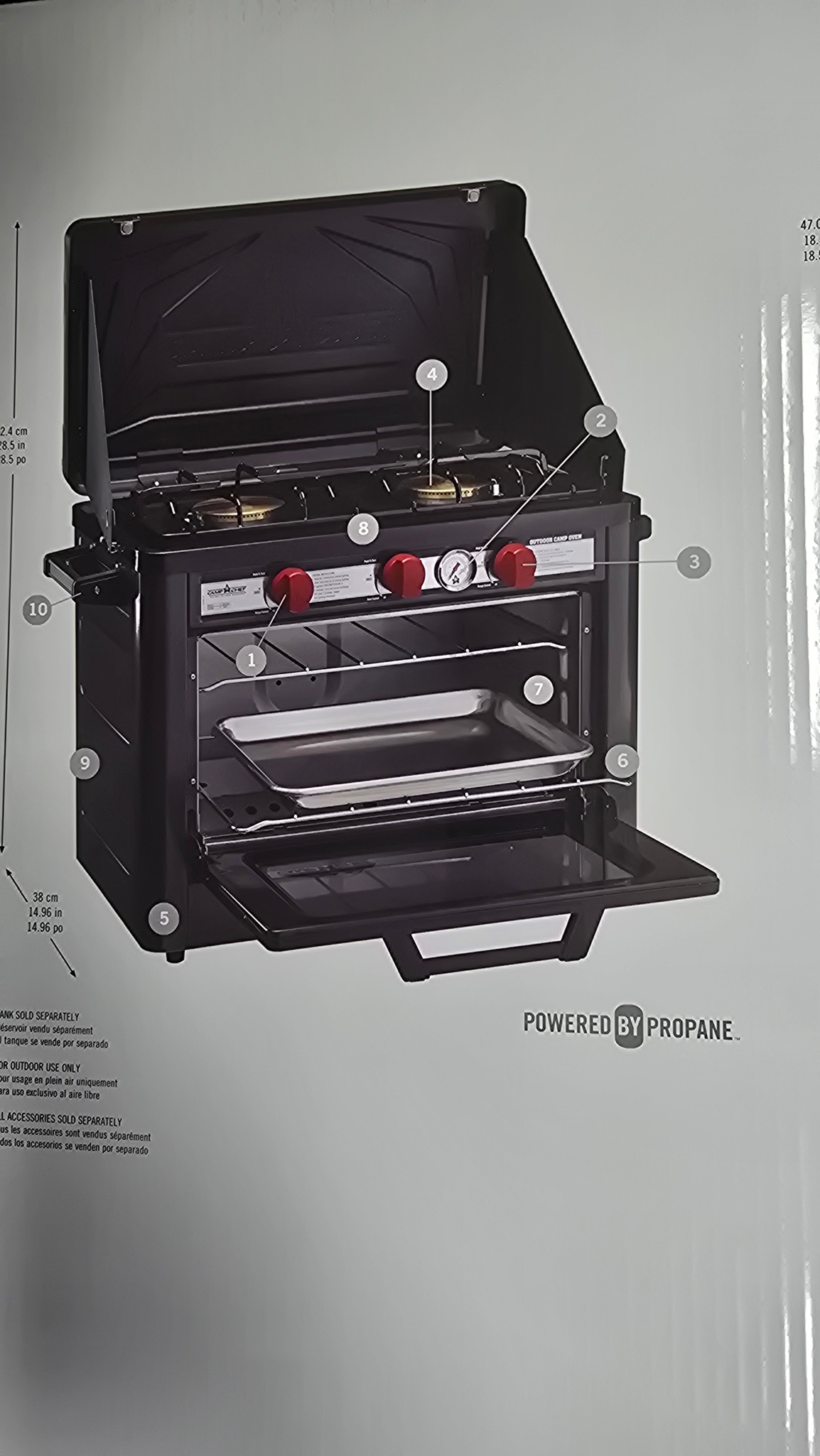 CAMP CHEF DELUXE OVEN