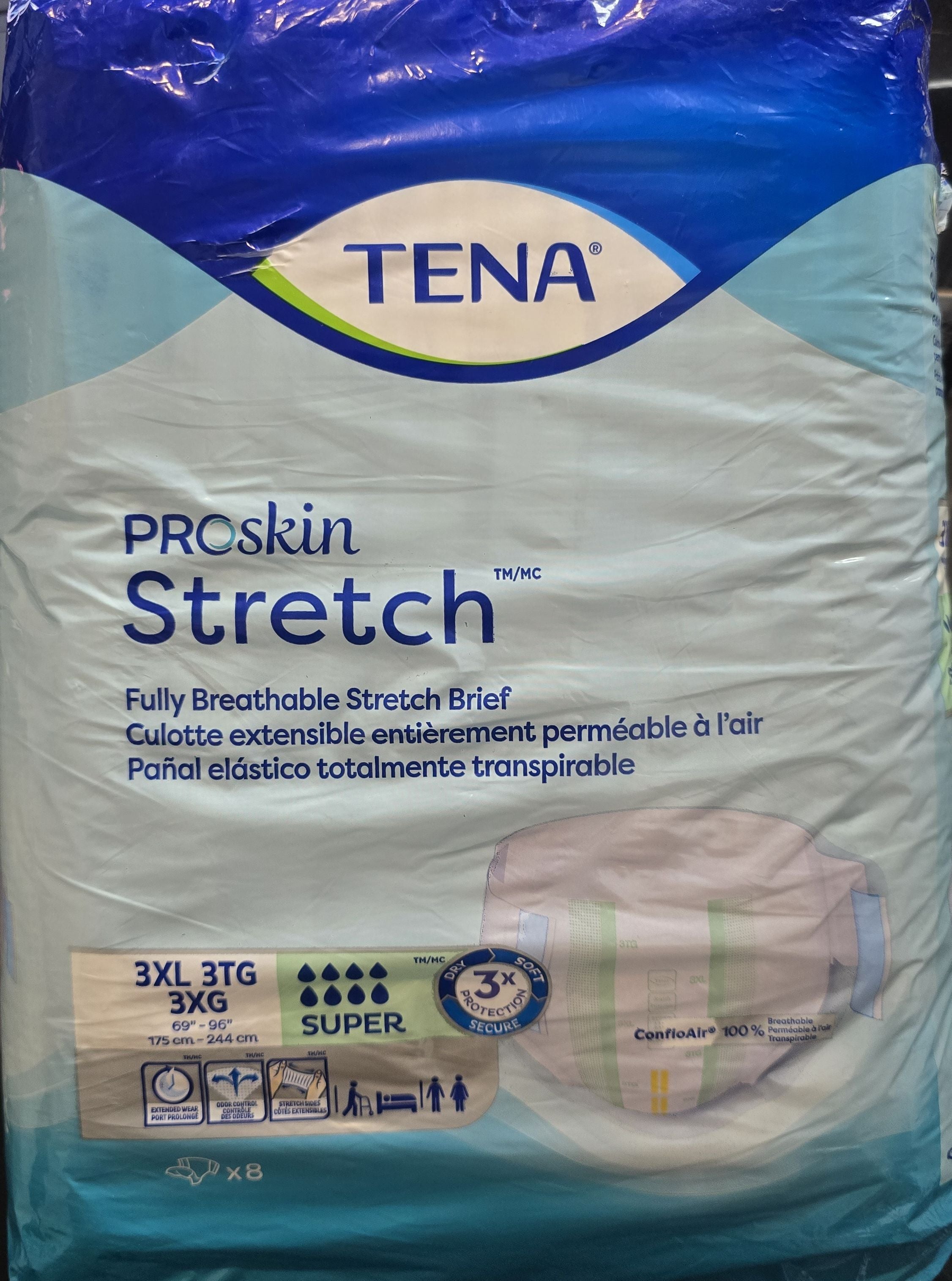 TENA Stretch Super Brief 3xL