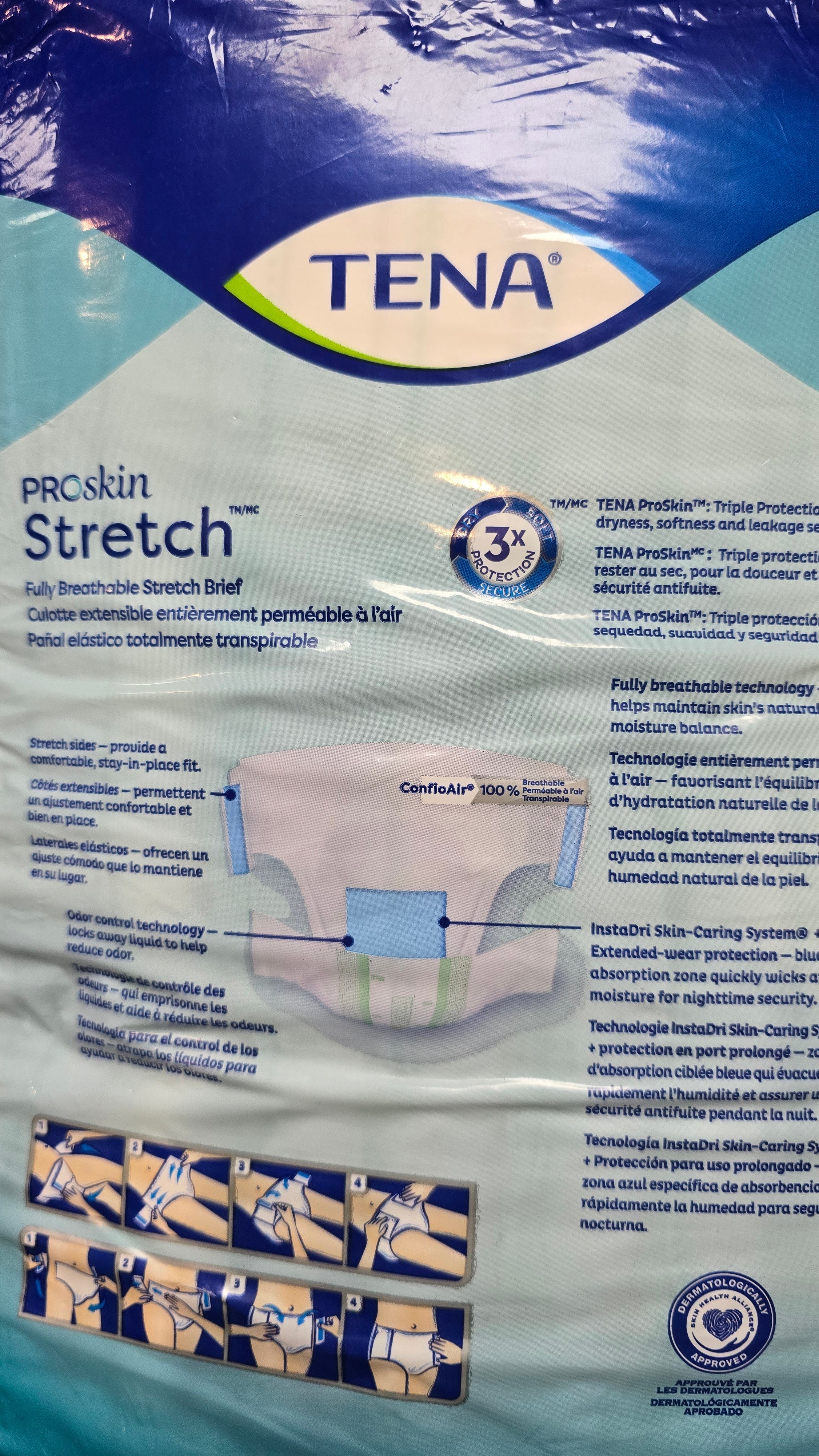 TENA Stretch Super Brief 3xL