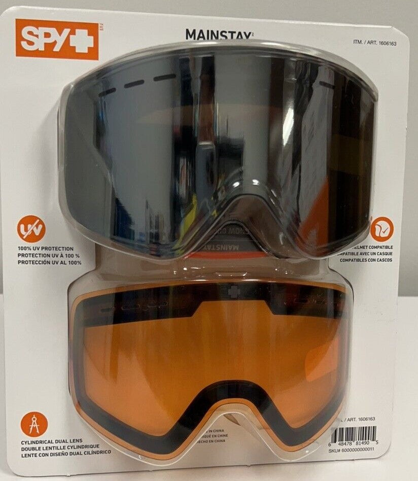 SPY "MAINSTAY" SNOW GOGGLES