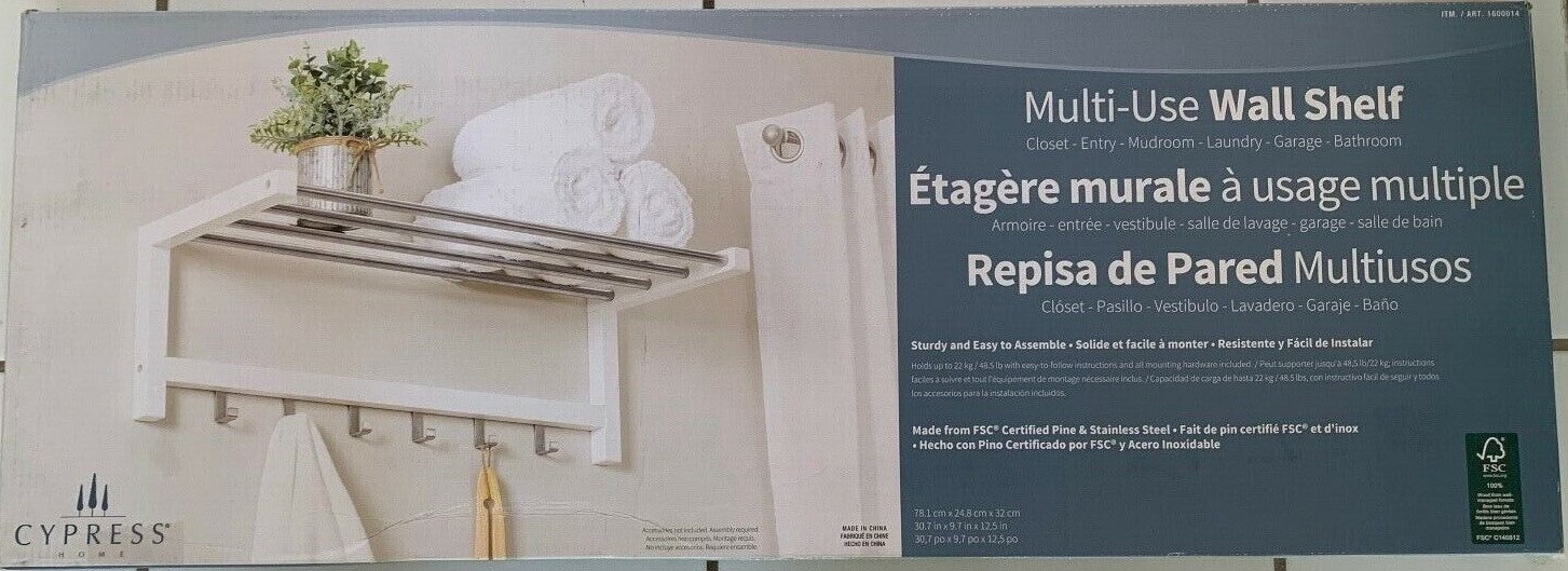 Home Multi-Use Wall Shelf