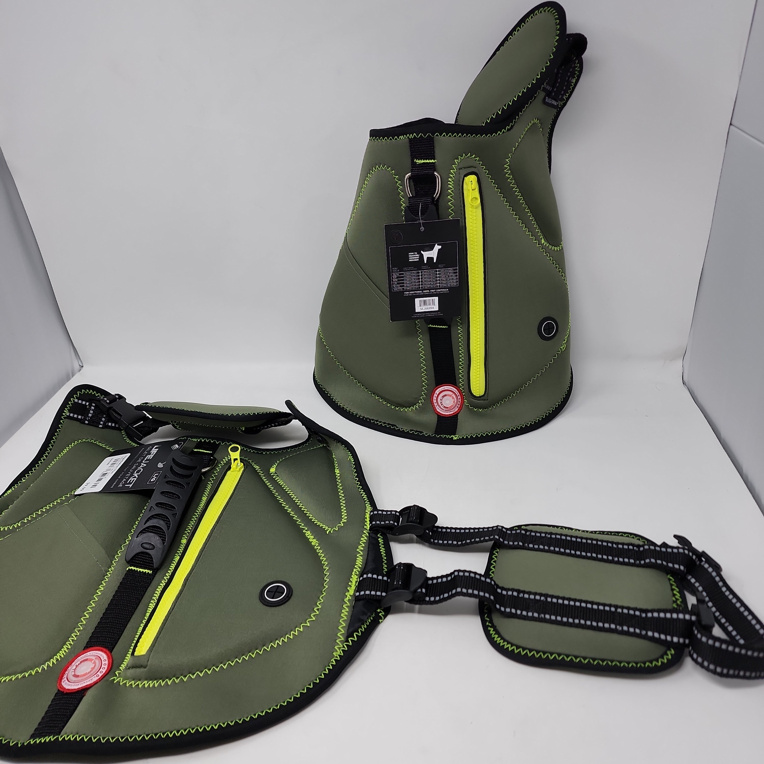 SILVER PAW LIFE JACKET FOR DOGS, LIFE VEST SIZE L