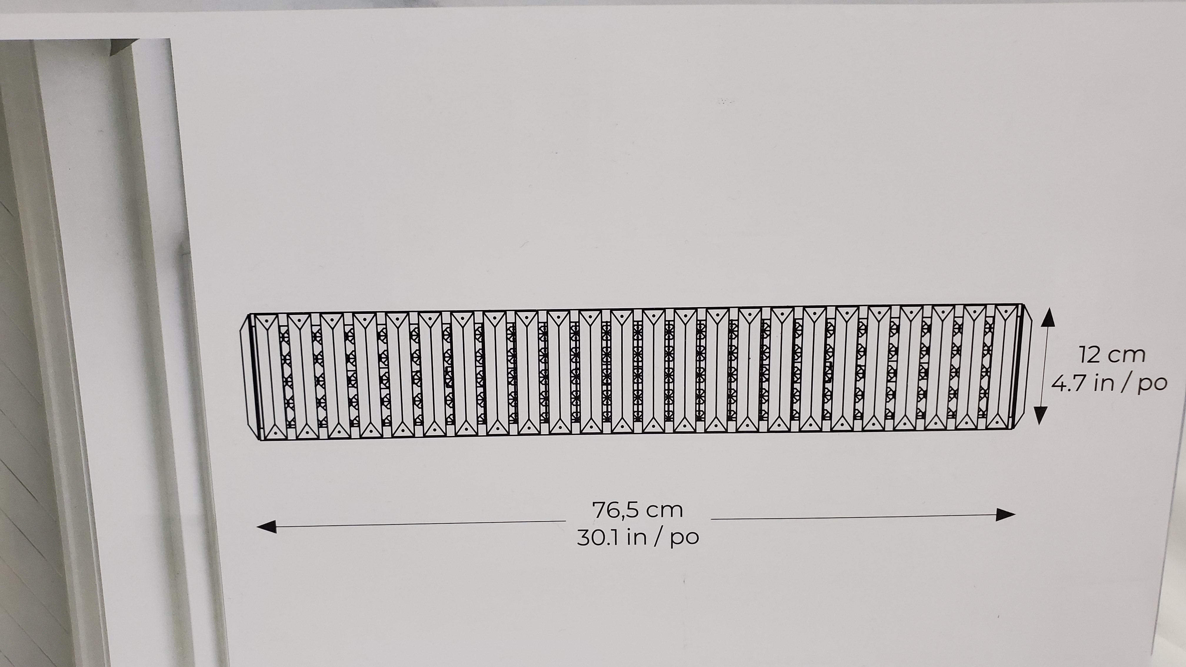 OVE PATIENCE CHROME VANITY LIGHT