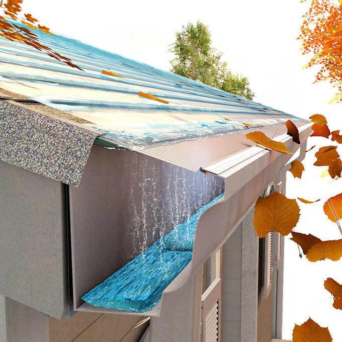 EasyOn Gutter Guard Gutter System