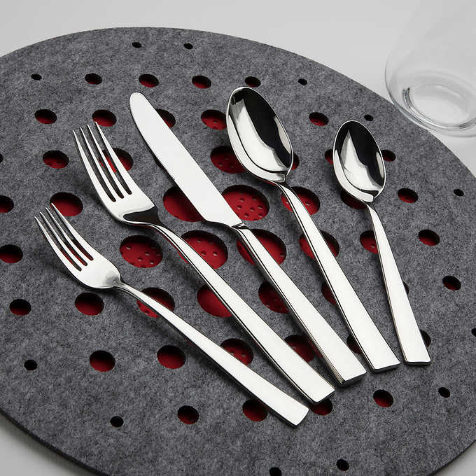 Resto 60-Piece Stainless Steel Flatware Set