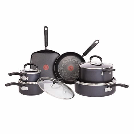 T-Fal Titanium Non-Stick Cookware Set, 11-piece