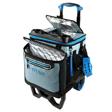 Titan Deep Freeze 60-can High Performance Rolling Cooler