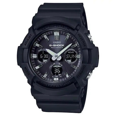 Casio Atomic G Shock Solar Black Dial Men s Watch