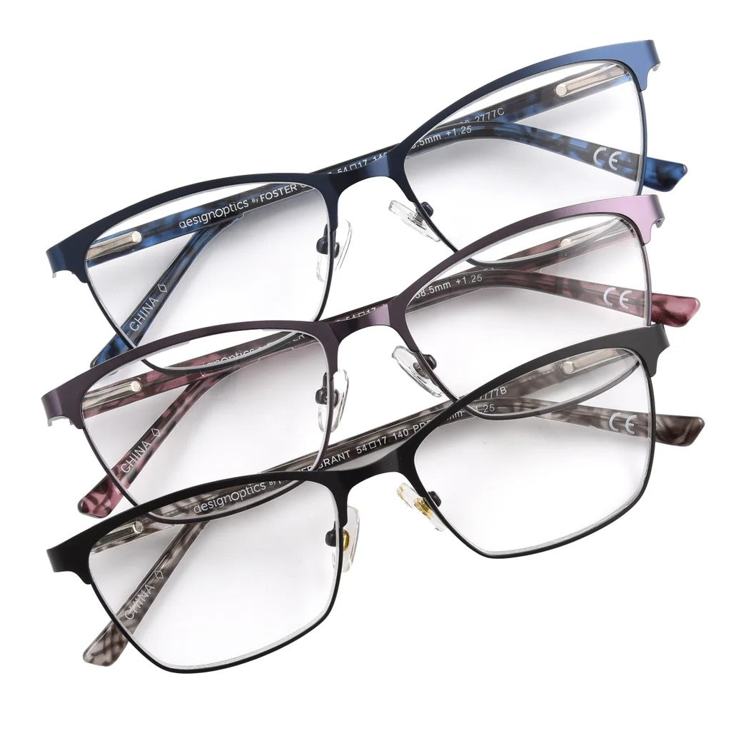 Design Optics by Foster Grant Addie Readers, 3-pack