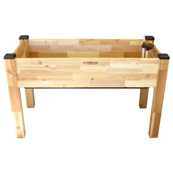 CedarCraft Self-watering Elevated Garden Planter 124.5 cm (49 in.)