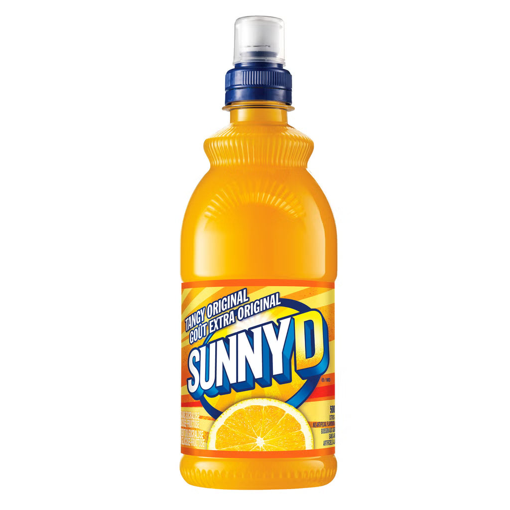 Sunny D, Tangy Original, 500 mL, 12-pack