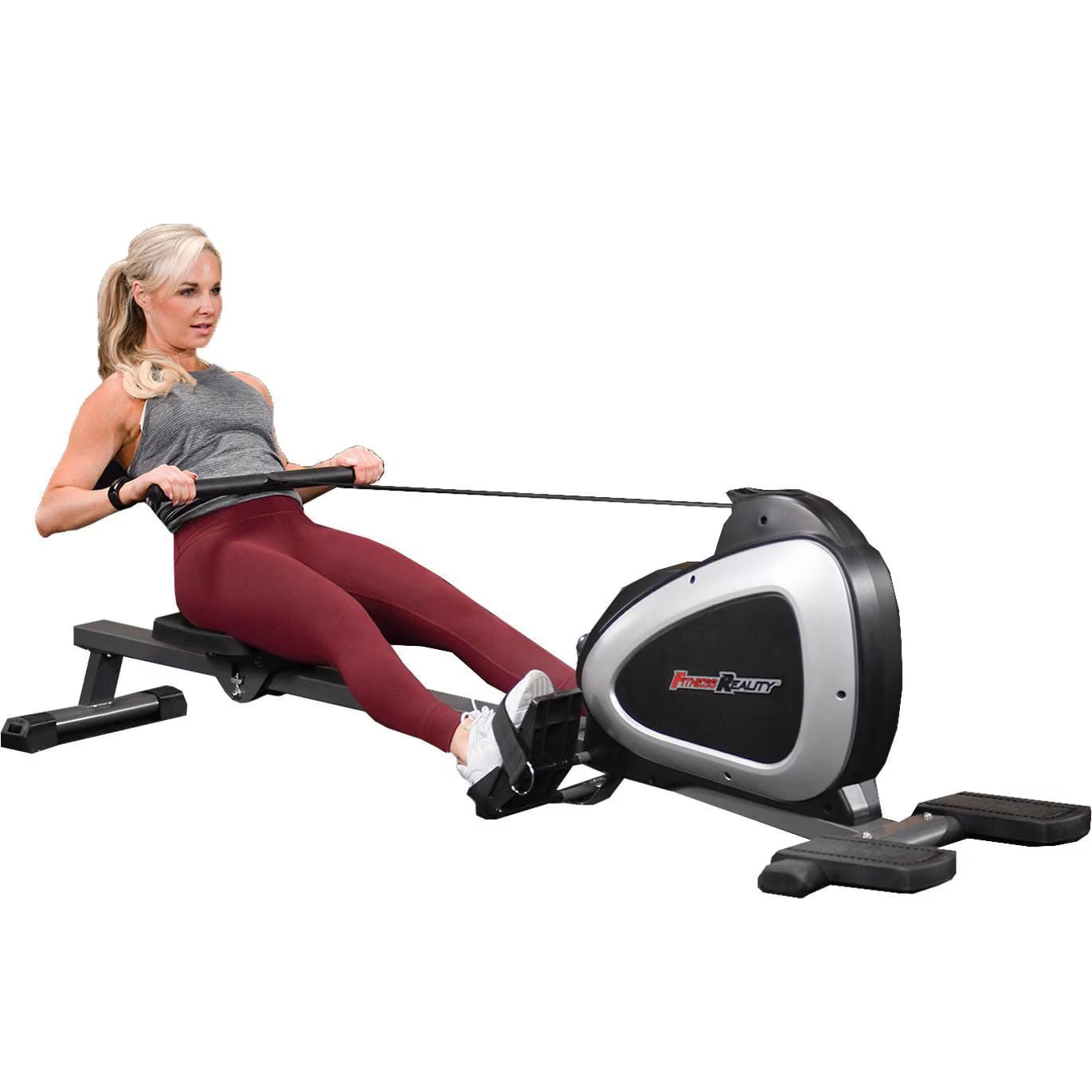 FITNESS REALITY 1000 PLUS Bluetooth Magnetic Rower